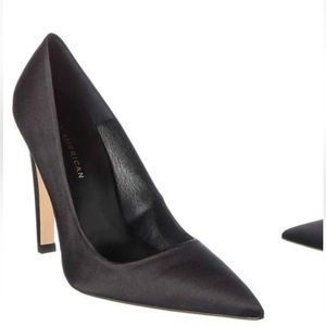 Good American Icon Satin Pumps